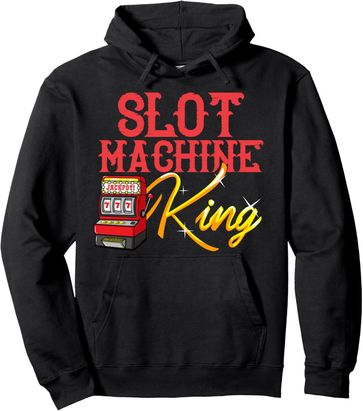 Spielautomat Spieler Las Vegas Casino Pullover Hoodie