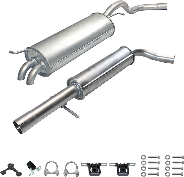 Ferroz Export Ersatz für Auspuffanlage Auspuff ab Kat Audi A3, Seat Leon, VW Golf IV, New Beetle
