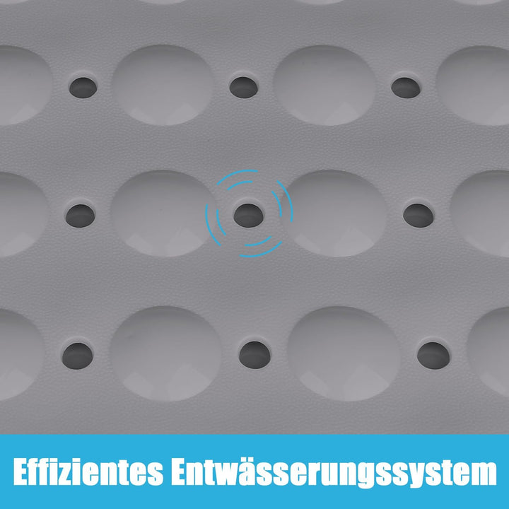 Lurowo Duschmatte rutschfest 80x80cm Duscheinlage, Antirutschmatte mit Saugnäpfe für Dusche oder Bad