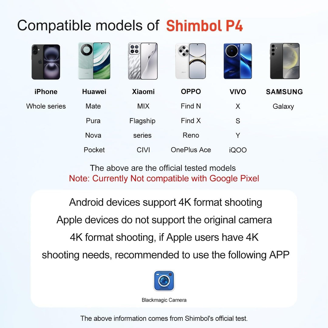 Shimbol P4, 1080P Full Touch HD Selfie Monitor Screen für iPhone &amp; Android, 𝐙𝐮𝐫ü𝐜𝐤-𝐒𝐭𝐞𝐮𝐞𝐫𝐮𝐧𝐠 𝐩𝐞𝐫 𝐓𝐨𝐮
