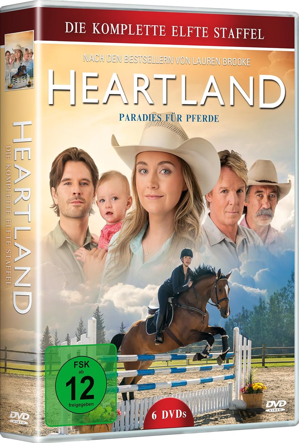 Heartland - Paradies für Pferde, Staffel 11 (Neuauflage) [6 DVDs], DVD