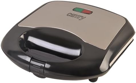 Camry CR 3018 Sandwichmaker, 700, Schwarz/silberfarben, Keramik