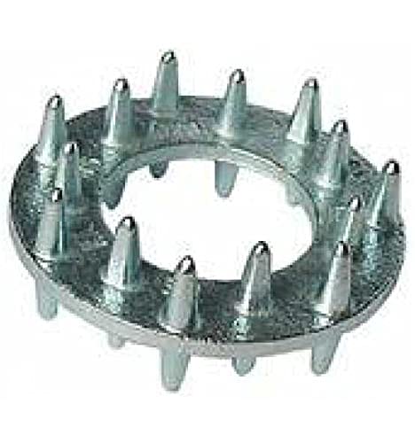 GEKA 102252 Holzverbinder C10-95 zweiseitig verzinkt (Scheibendübel), Silber