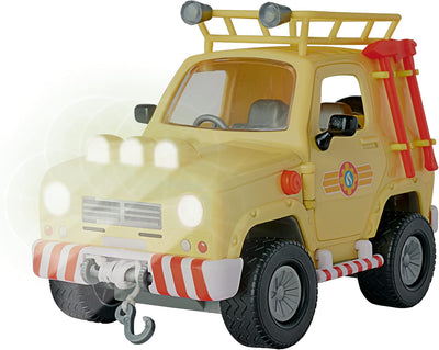 Simba - Feuerwehrmann Sam, Bergfahrzeug 4x4, 109252511038, 3 Jahre, 15 cm, mit Licht und Sound