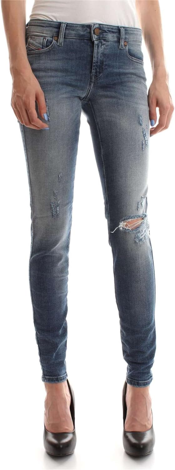 DIESEL GRACEY L.32 JEANS Damen DENIM MEDIUM BLUE 26