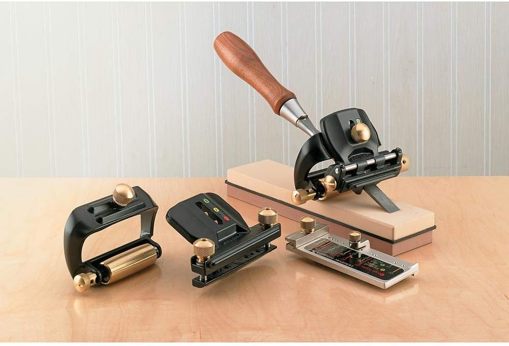 Veritas Deluxe MK. II Honen Guide & Flugzeug Schärfen, Meissel-Set