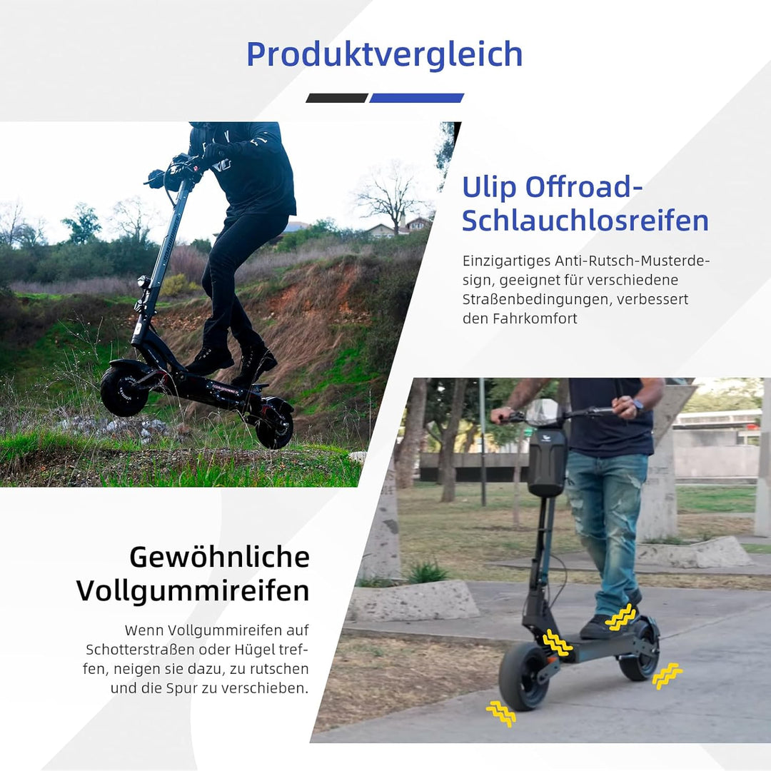 80/50-6.5 Offroad Vakuum Reifen schlauchlose Dicker Elektroroller Antirutsch Ersatzräder Passend für