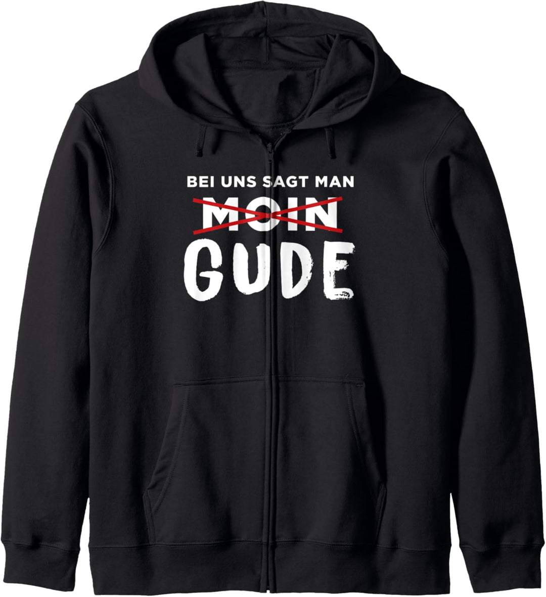 igude Gude Moin Hessen Mundart frankfurt 069 Kapuzenjacke