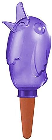 Scheurich Wasserspender Bördy S | 4er Set Lila/Transparent | 90 ml Füllmenge | Bewässerungskugel kle