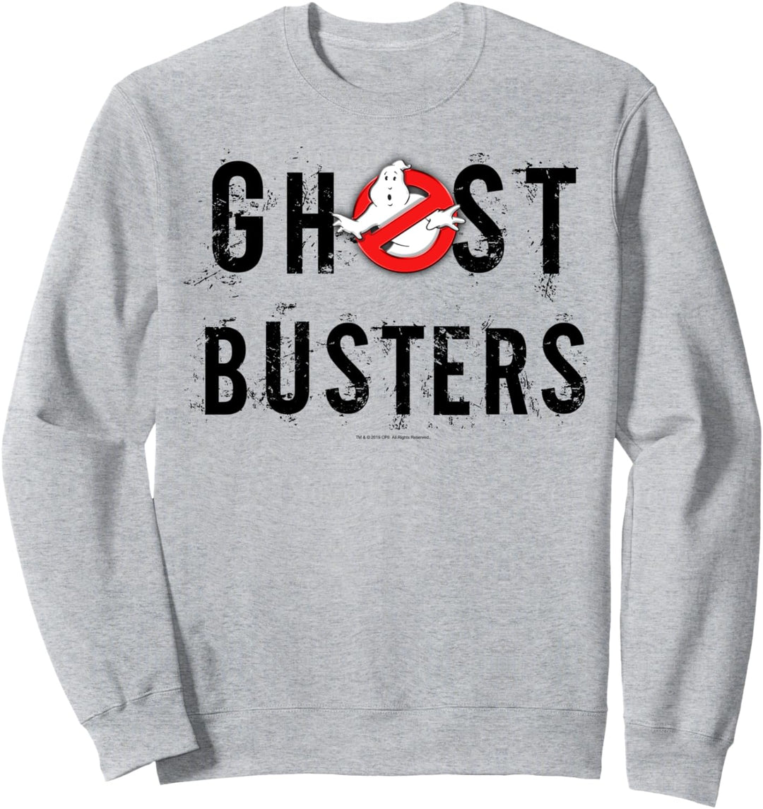Ghostbusters Static Logo Text Sweatshirt
