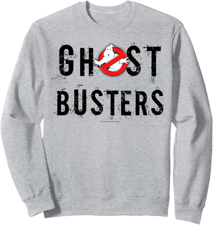 Ghostbusters Static Logo Text Sweatshirt