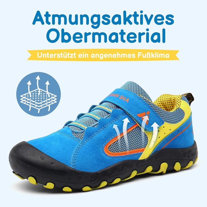 Mishansha Atmungsaktiv Laufschuhe für Jungen Mädchen Leicht Kinder Turnschuhe Low-Top Sneakers Beilä