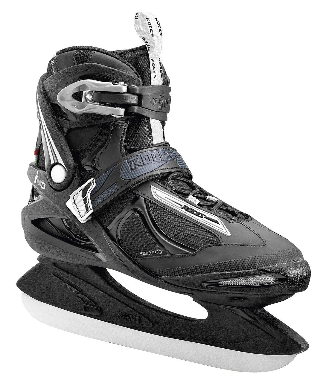 Roces Herren Big ICY Schlittschuh 52 black/White, 52 black/White