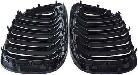 YIUBCZOQI G01 Kühlergrill für BMW X3 G01 2018-2021 X4 G02 2019-2021 Nieren Doppelsteg Sport Glanz Sc