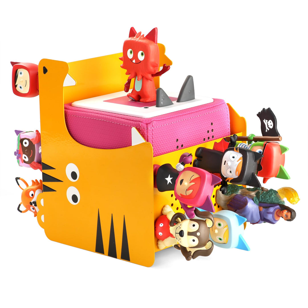 Tigerform Tonie Regal magnetisch fürAufrecht aus Metal Toniebox Regal für Tonies Tonie Regal Jungen