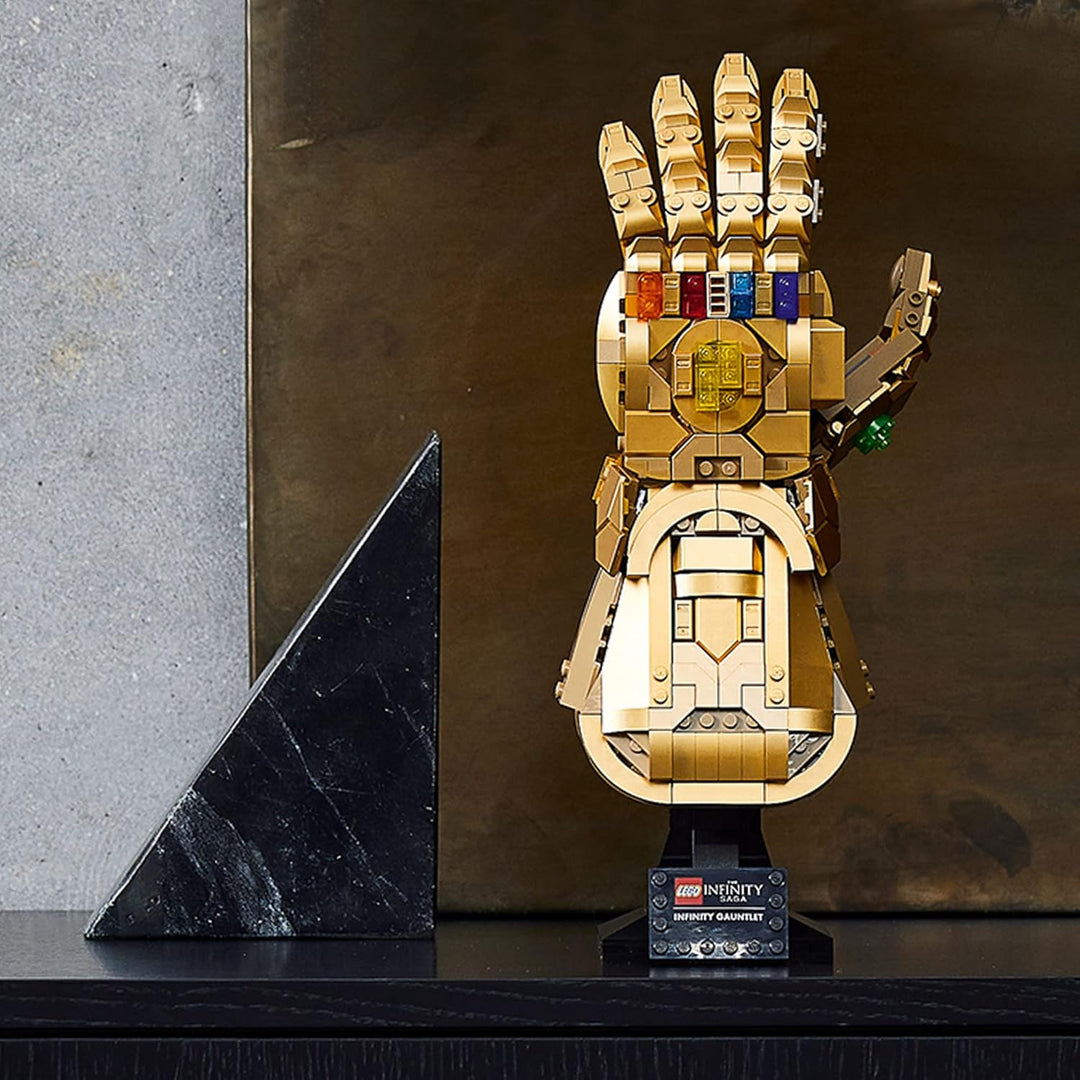 LEGO Marvel Infinity Gauntlet 76191 Collectible Building Kit; Thanos Right Hand Gauntlet Model with