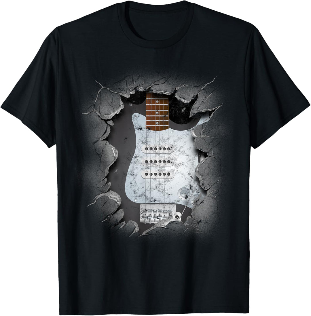 Gitarre Geschenke Gitarristen Guitar Player Gitarrenspieler T-Shirt
