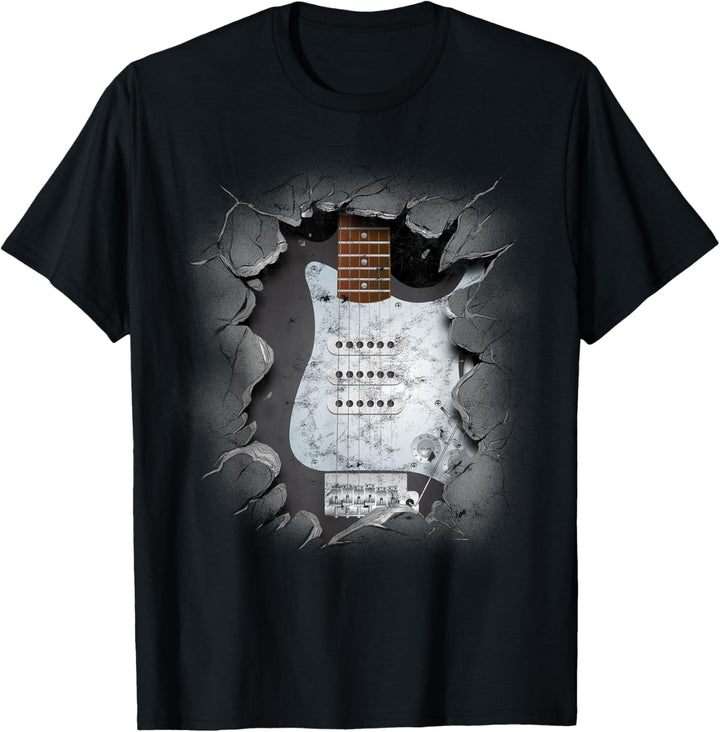 Gitarre Geschenke Gitarristen Guitar Player Gitarrenspieler T-Shirt