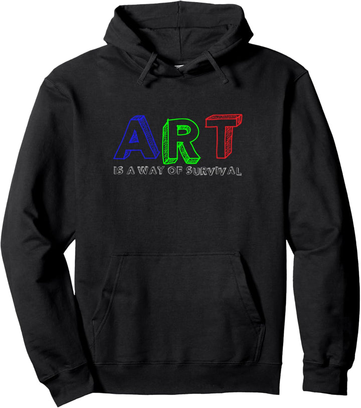 Kunst Pullover Hoodie