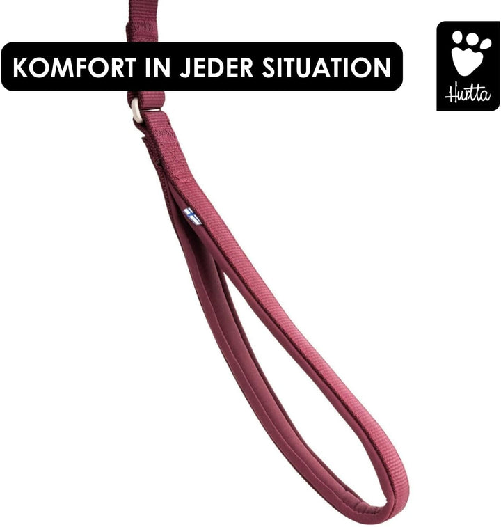 Hurtta Weekend Warrior Standard Leine (Eggplant, Liila, 180cm*20mm) eggplant, Liila 180cm*20mm, eggp
