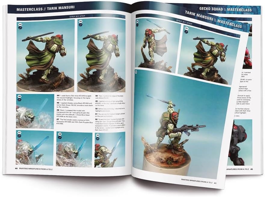 PAINTING MINIATURES FROM A TO Z ANGEL GIRALDEZ MASTERCLASS VOLUME 1