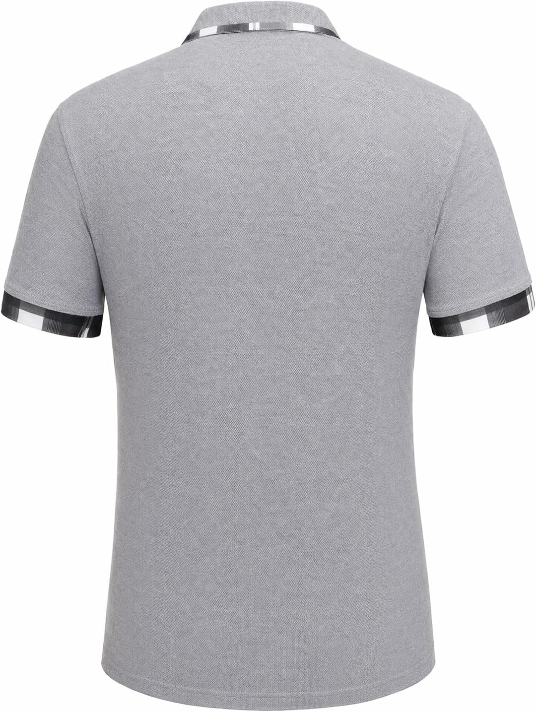 GLESTORE Poloshirt Herren Kurzarm Golf PoloHemd Männer Poloshirts Sommer Polo Hemden T Shirt XL Hell