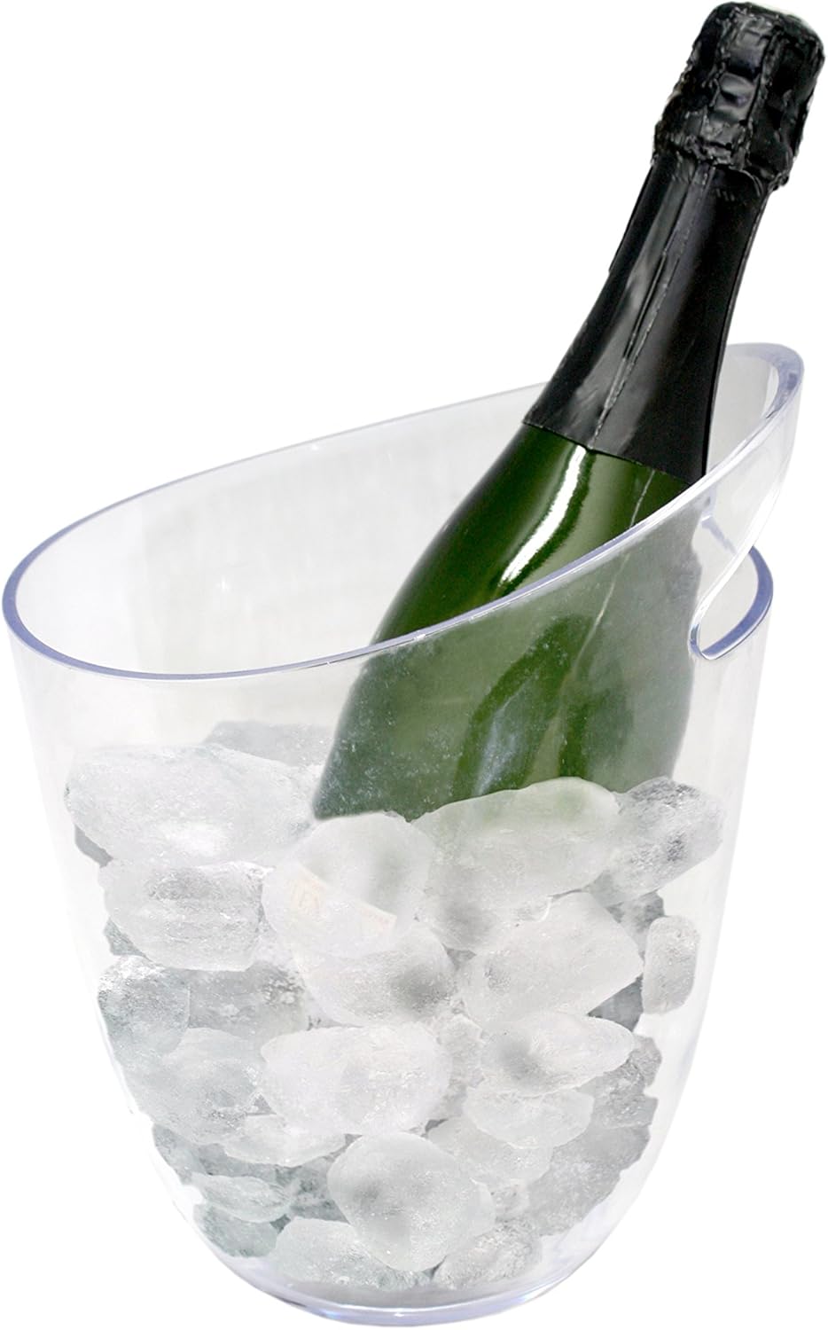Vin Bouquet FIE 192 Sektk&uumlhler, transparent, f&uumlr eine Flasche, aus ABS, 20 x 20,5 x 24 cm, K