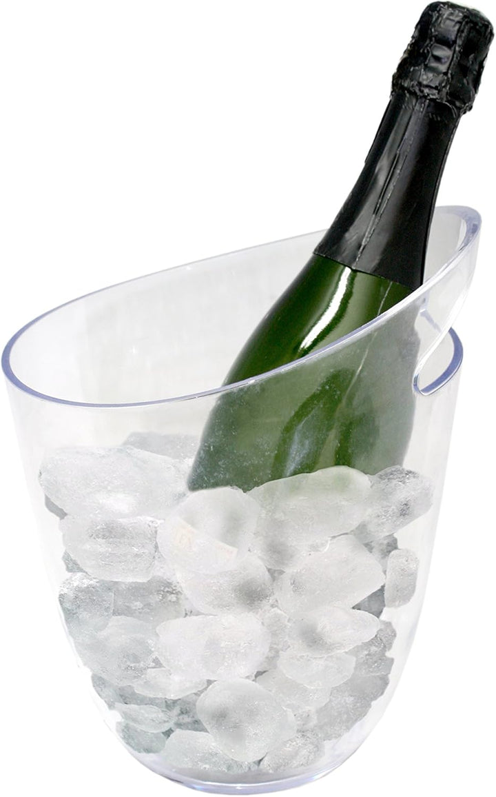 Vin Bouquet FIE 192 Sektk&uumlhler, transparent, f&uumlr eine Flasche, aus ABS, 20 x 20,5 x 24 cm, K