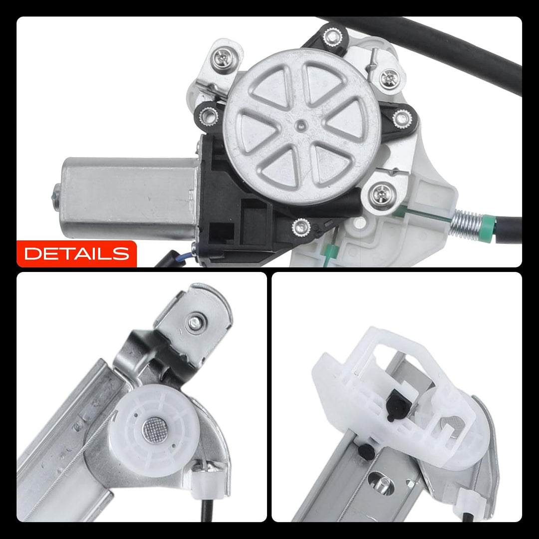 Frankberg Fensterheber Elektrisch Mit Motor Vorne Rechts für Compass MK49 SUV 2007-2017 68002896AA