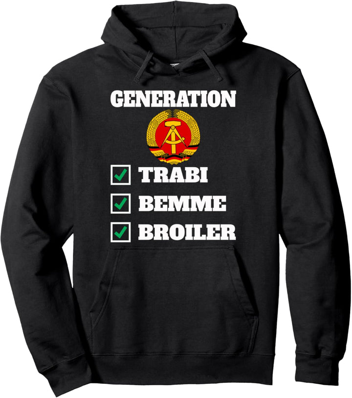 Generation Trabi Bemme Broiler DDR Pullover Hoodie