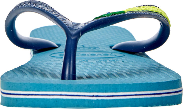 Havaianas Brasil Logo Zehensandalen Herren Schwarz Zehensandalen Shoes 35/36 EU Nautical Blue, 35/36
