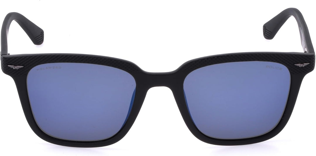 Police Unisex Sunglasses 52 Schwarz, Matt, 52 Schwarz, Matt