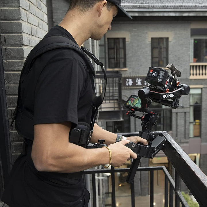 DF DIGITALFOTO Thanos-SE Gimbal Stützweste System, Filmmakers Kit, Kompatibel mit DJI RS2/RS3/RS3Pro