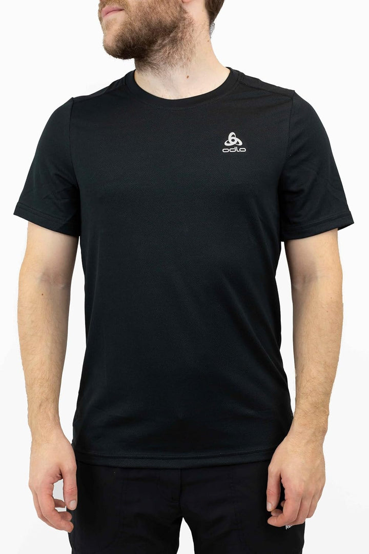 Odlo Herren F-dry_550822 Kurzarm Shirt S Schwarz, S Schwarz