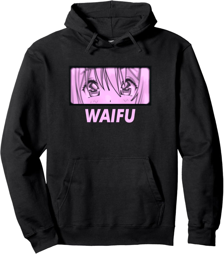 Senpai Waifu Japanische Anime Manga Nerd Geschenk Pullover Hoodie