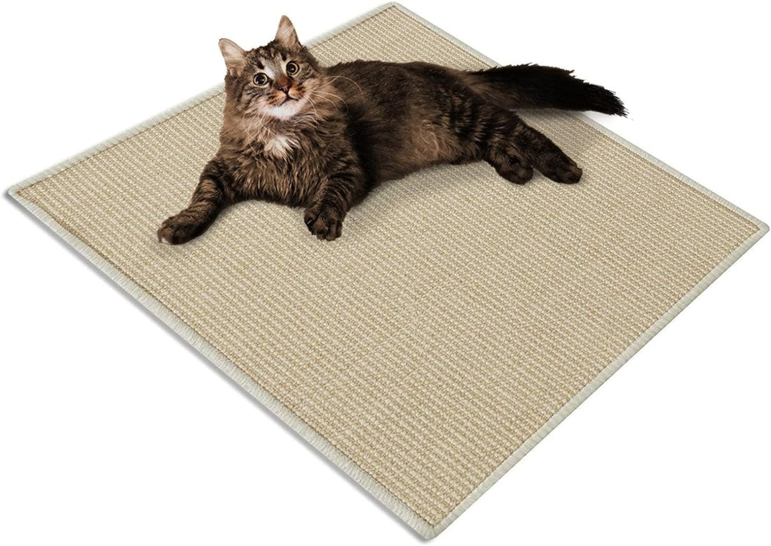 Floordirekt Sisal Fussmatte Teppich Vorleger Kratzteppich Katzenmöbel Kratzmatte Sisalmatte, widerst