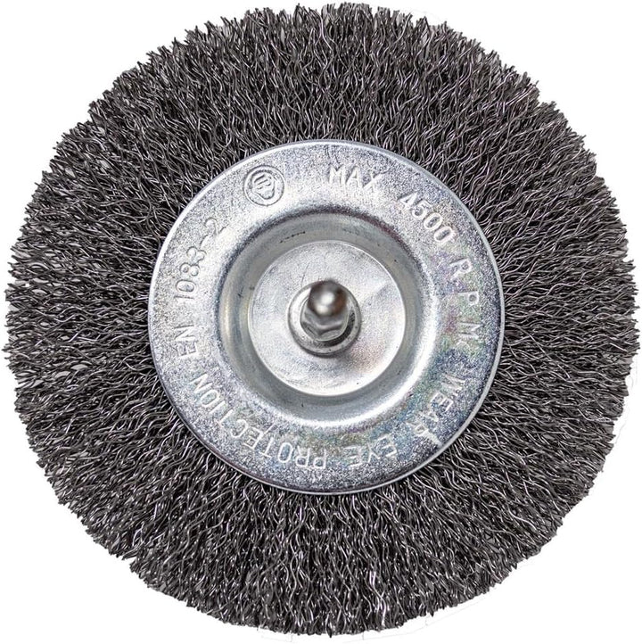 10er Set Fugenbürste für AKKU Fugenbürste Grizzly AFB 18 Lion Metall/Draht/runde Drahtbürste/Metallb