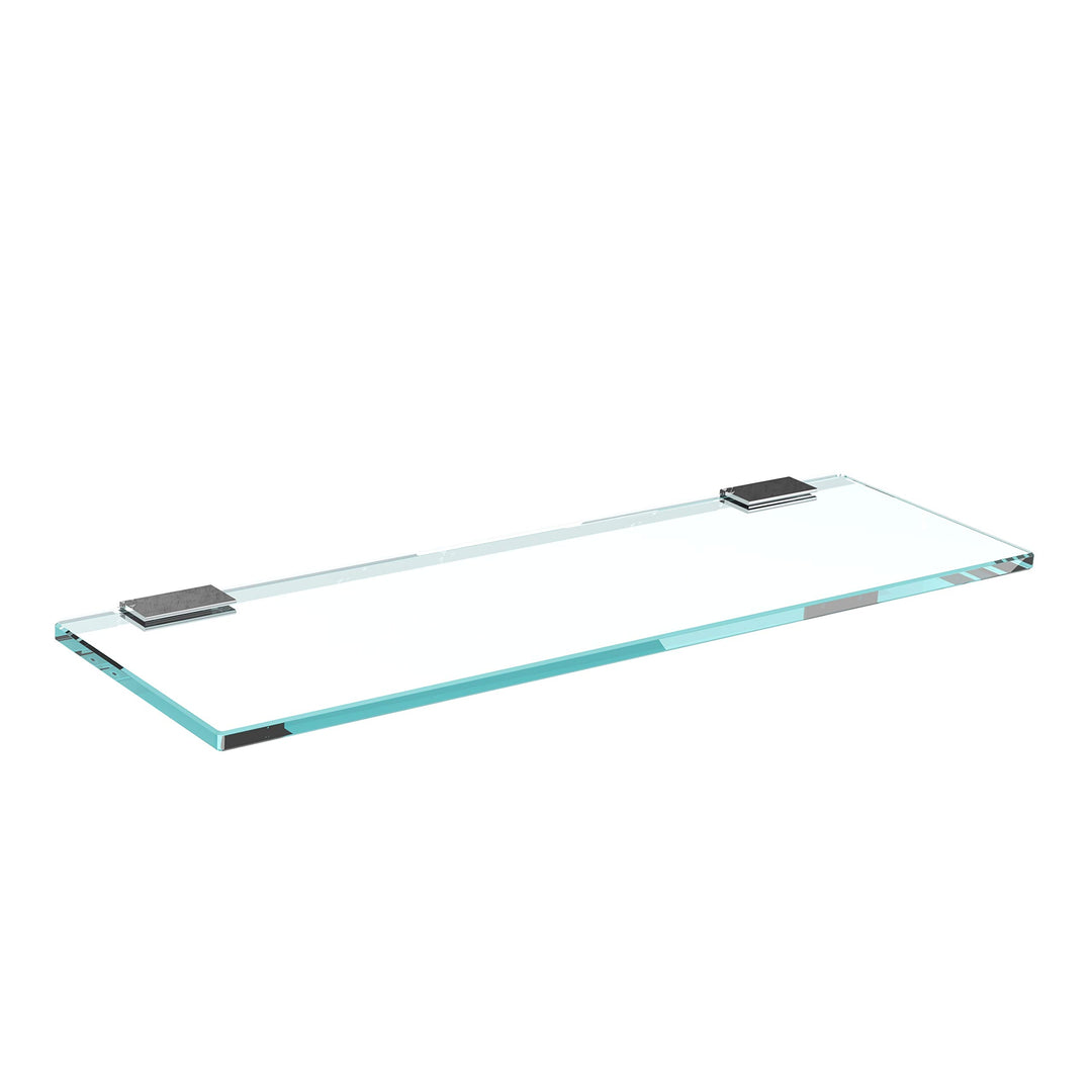 bijon Glasregal Glasablage Wandregal Glas Bad-Regal Glas Badezimmer Regal Badablage Ablageregal - 8m