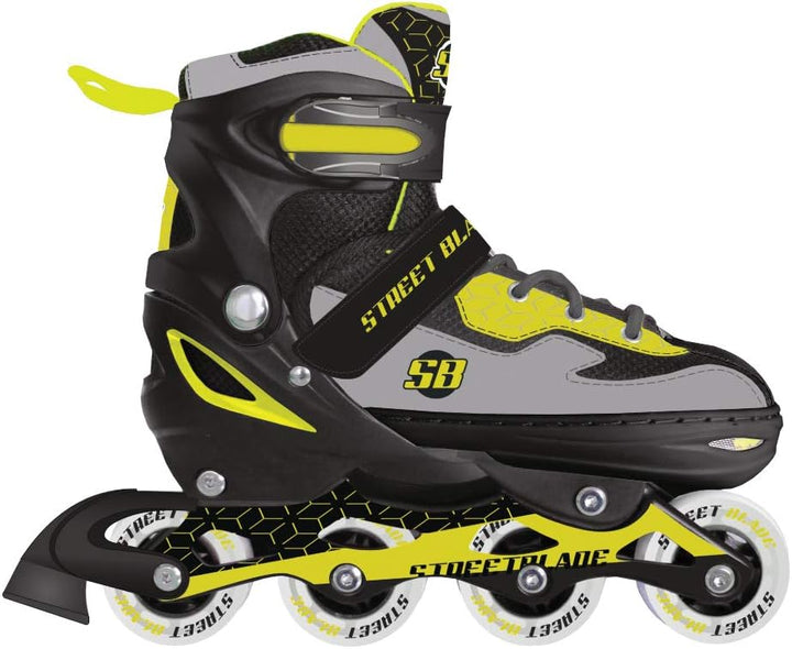 Sport1 Inlineskates, ausziehbar, Rot, Blau oder Gelb, Street Blade
