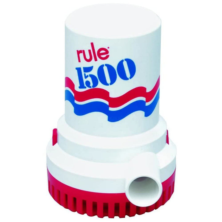 Rule 1500 GPH Marine Bilge Pumpe, Nicht automatisch 03 - 24 Volt, 03 - 24 Volt