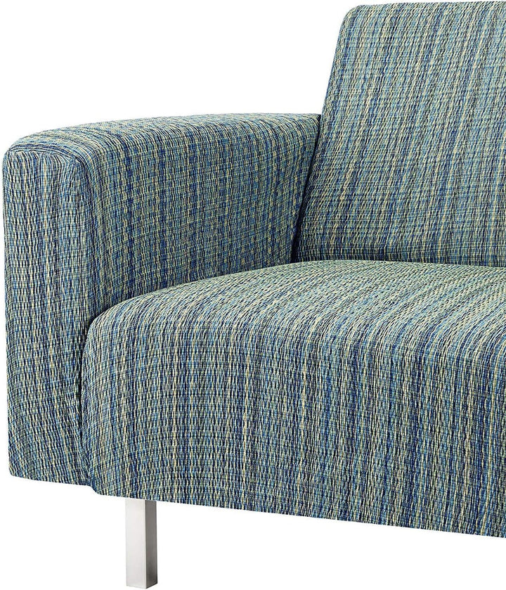 Martina Home Mejico Sofabezug, elastisch 3 Plazas, 180 a 240 cm de ancho blau 3 Plätze Blau, 3 Plätz