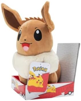 Pokémon PKW3105-30cm Plüsch - Evoli, offizielles Plüsch, Evoli