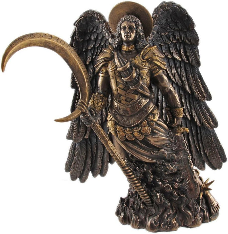 PTC Erzengel Gabriel Bronze Statue Battle Angel 8836