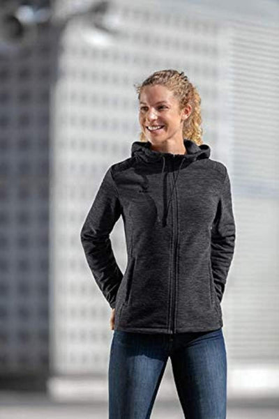 Erima Damen Basic Stepp-/Strickjacke mit Kapuze 36, 36