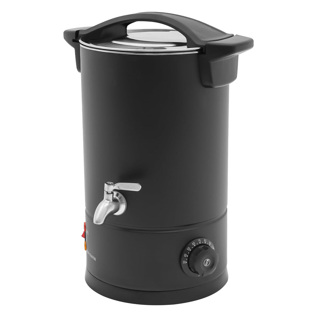 Cutycaty Wachsschmelzer für Kerzen 8L/10L/12L/15L Wachsschmelzgerät für Kerzenherstellung 1800W Elek