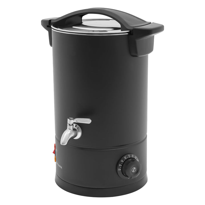 Cutycaty Wachsschmelzer für Kerzen 8L/10L/12L/15L Wachsschmelzgerät für Kerzenherstellung 1800W Elek