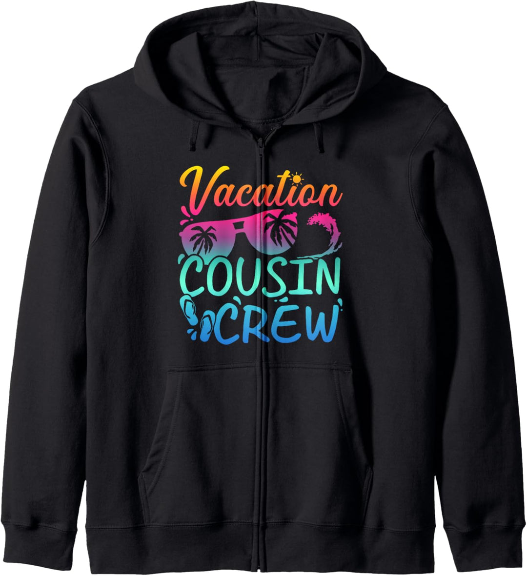 Vacation Cousin Crew Beach Sonnenbrille Kapuzenjacke