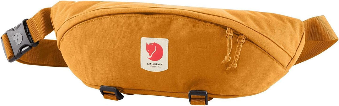 Fjallraven 23166 Ulvö Hip Pack Large Sports Backpack Unisex-Adult Black One Size L Red Gold, L Red G