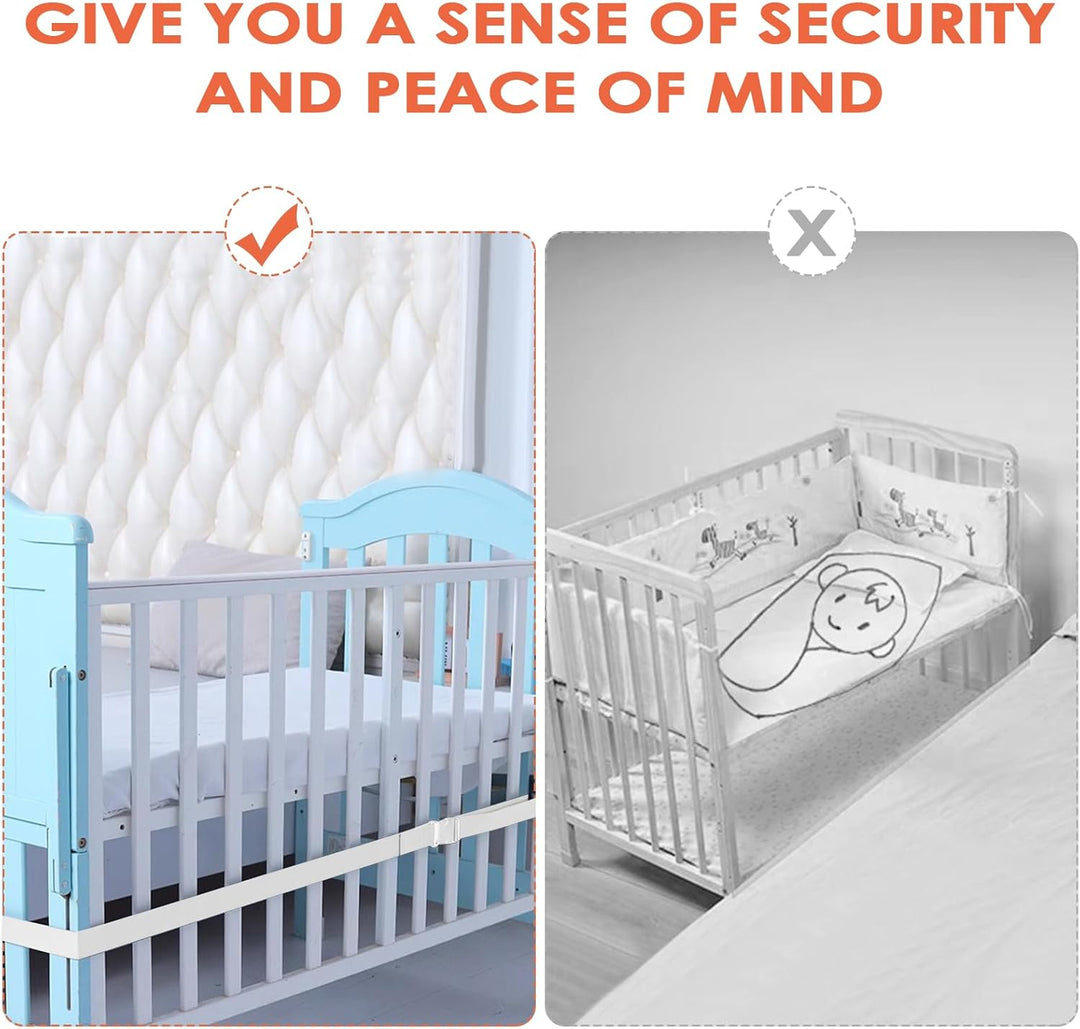 6 m Babybett Zubehör, Strap for Baby Bed, Gurt für Babybett, Beistellbett Befestigung Fixed Strap fo