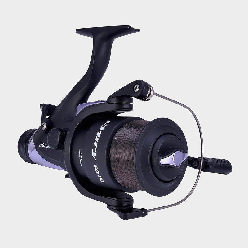 Shakespeare Cypry FS Freespool Angelrolle – Rolle zum Karpfenangeln – Karpfen, Barben, Schleien, Bra